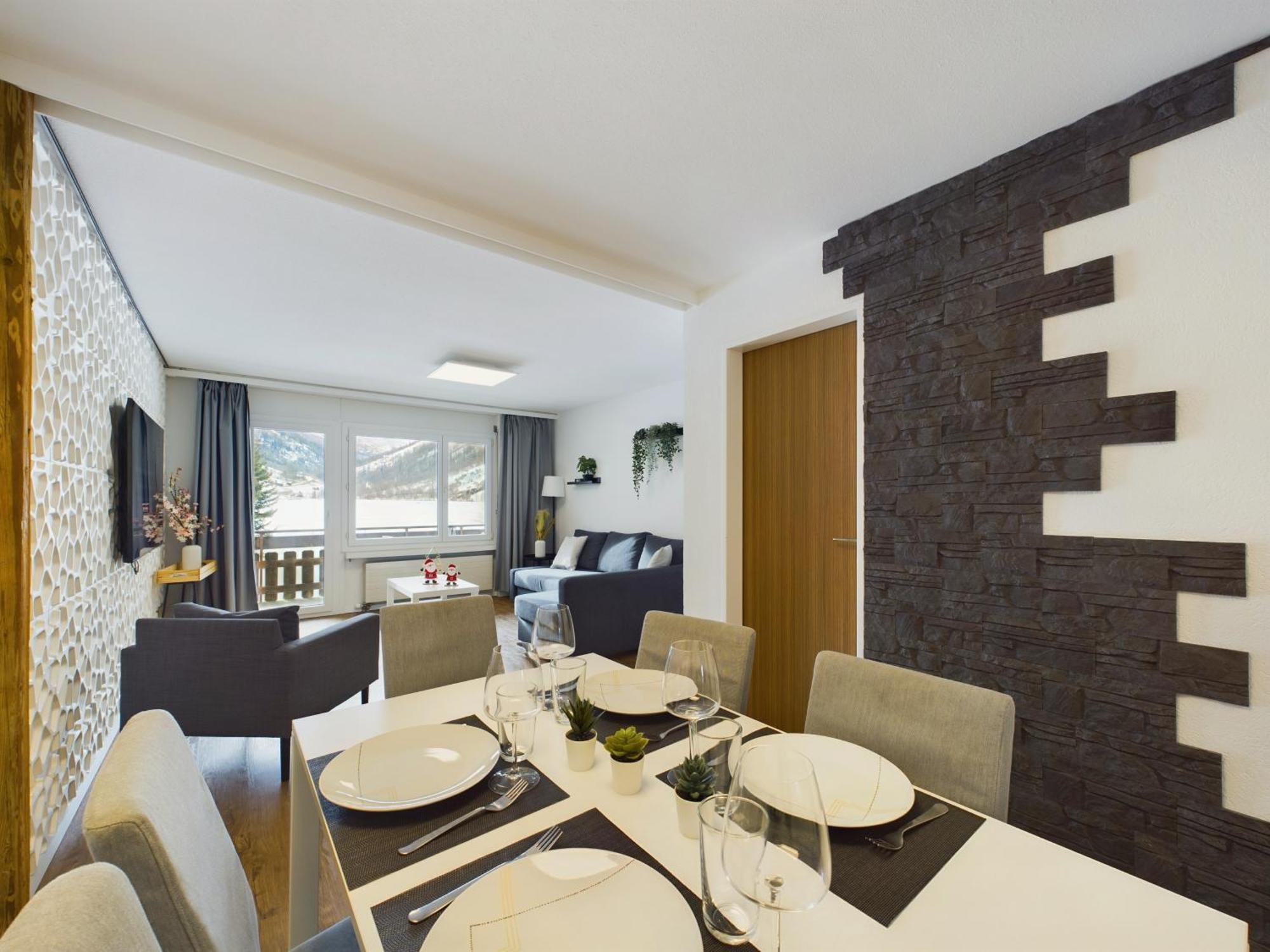 Mountain Magic Apartment For 6 Near Zermatt With Parking! Täsch Εξωτερικό φωτογραφία